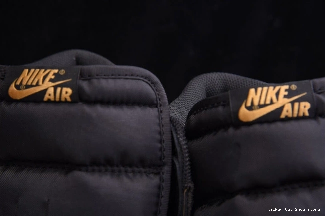 Kicked Out Shoe Store GOLD 1 555088-032 AIR HIGH METALLIC BLACK JORDAN RETRO (2020) 0804